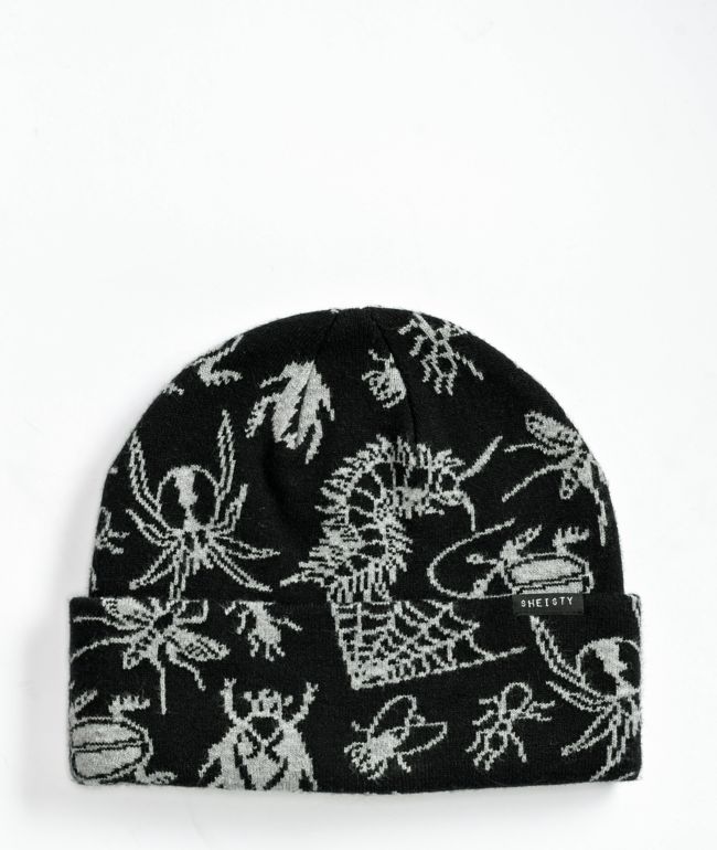 Sheisty Tag Black Beanie - $hei$ty