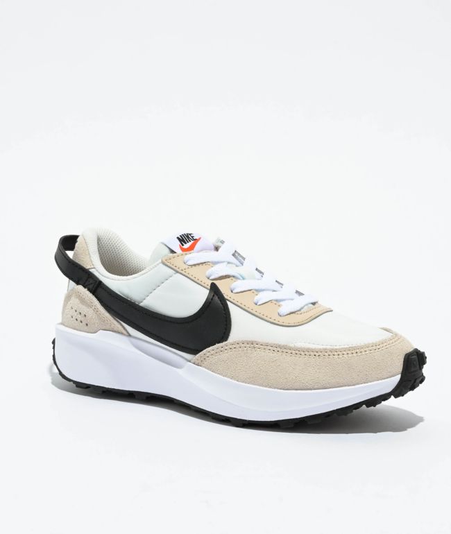 Nike Waffle Debut Sanddrift, Black & Phantom Shoes - Nike