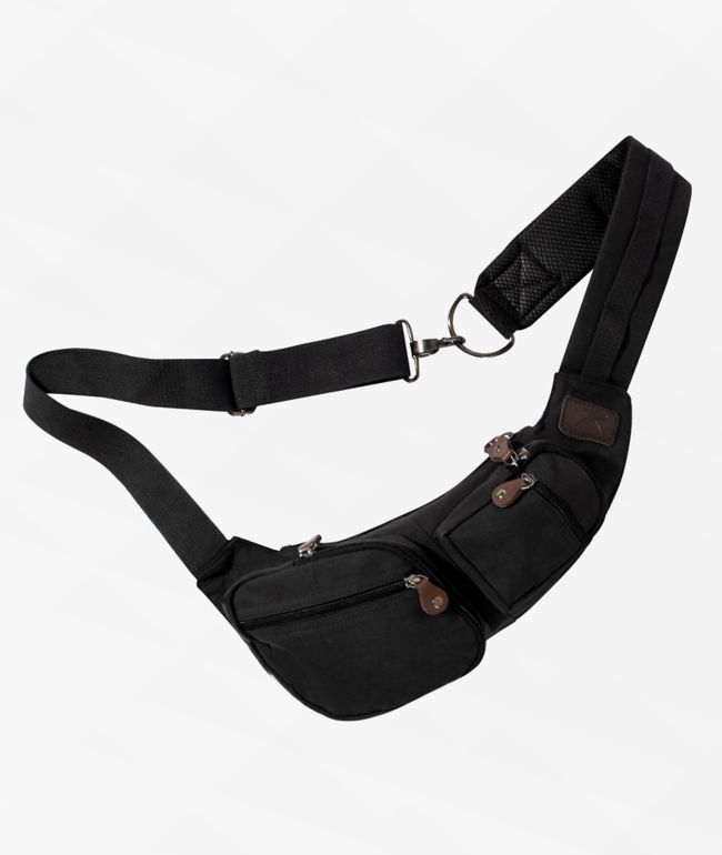 Rothco Vintage Black Crossbody Bag - Rothco