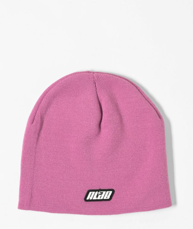 A.LAB Solid Purple Skully Beanie - A.LAB