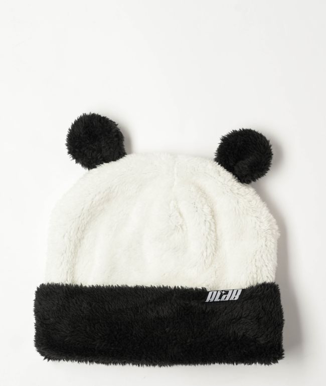 A.LAB Panda Black & White Beanie - A.LAB