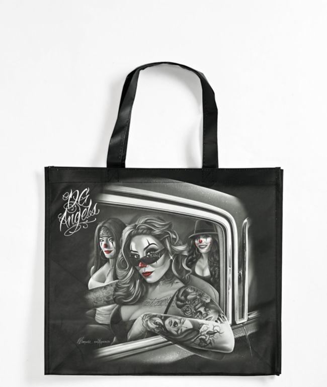 DGA Homies Angels Black Tote Bag - DGA