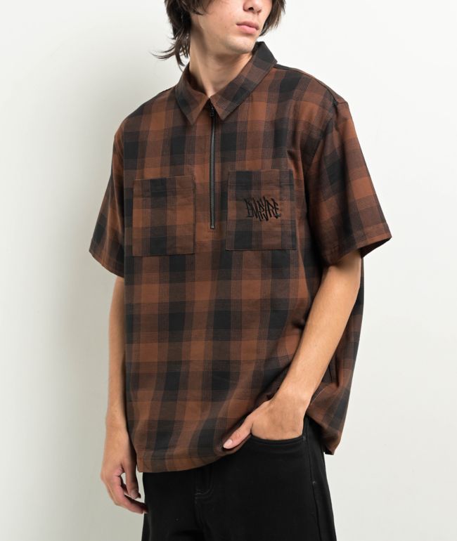 Shaka Wear Double Knee Black Nylon Cargo Pants | Zumiez