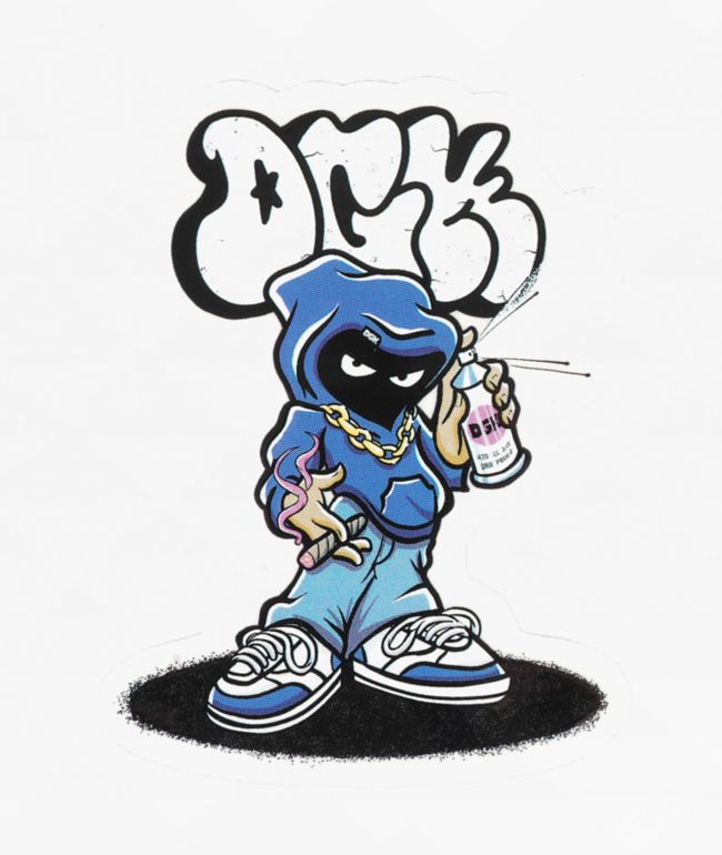 DGK Menace Sticker - DGK