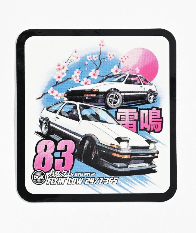 DGK Akina Pass Sticker - DGK