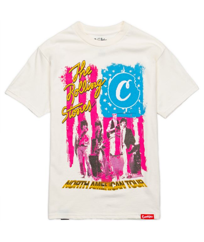 Cookies x The Rolling Stones Car Pass Black T-Shirt | Zumiez