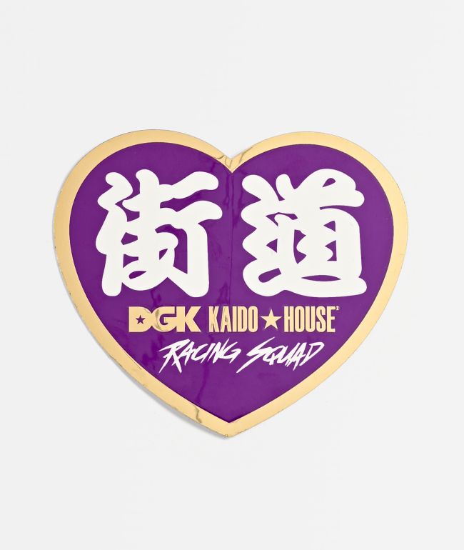 DGK x Kaido House Street Spec Sticker | Zumiez