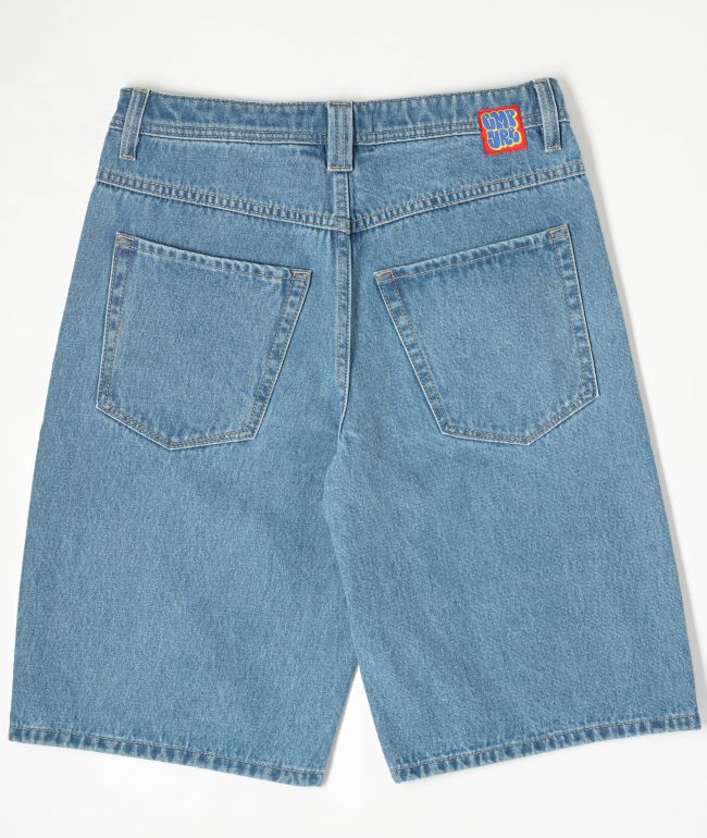 Empyre Kids Blake Blue Ultra Loose Denim Shorts - Empyre