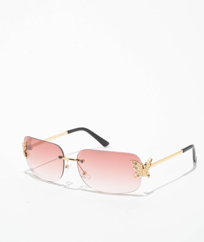 Butterfly Brown Sunglasses - I SEA