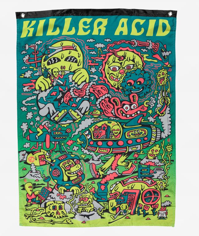 Killer Acid Spaced Out Banner - Killer Acid