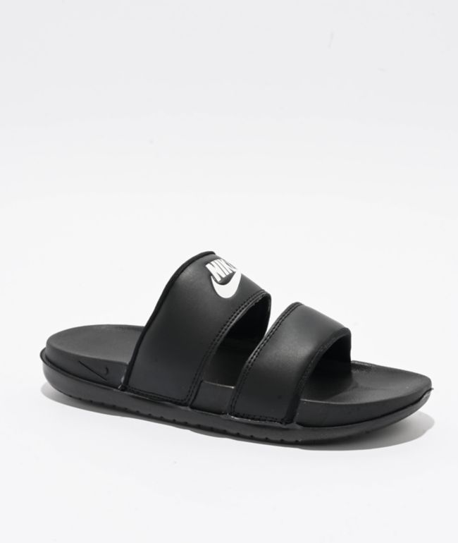 Nike Offcourt Duo Black & White Slide Sandals - Nike