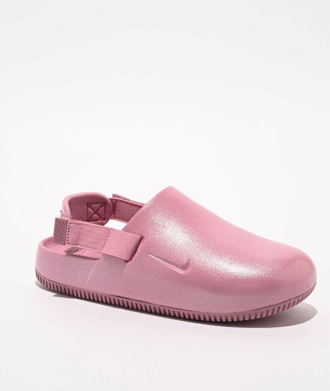 Nike Calm Elemental Pink Mule Sandals - Nike