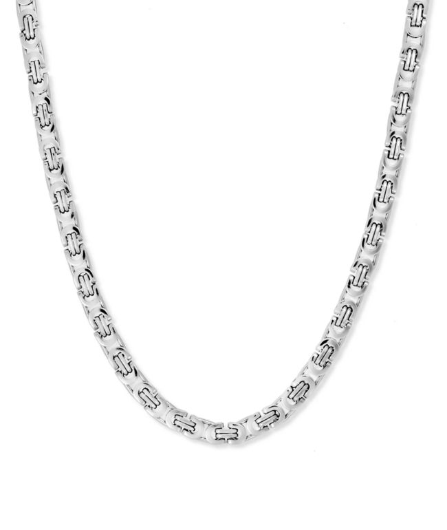 Half Hearted Razor Blade 8mm Silver Chain Necklace | Zumiez