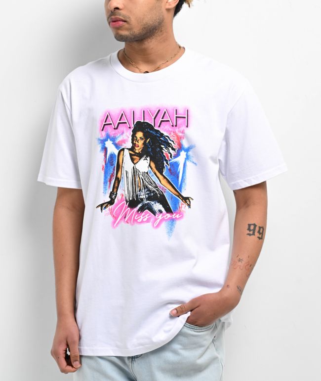 Cross Colours x Aaliyah Bling Black T-Shirt | Zumiez Cross Colours x Aaliyah Bling Black T-Shirt | Zumiez