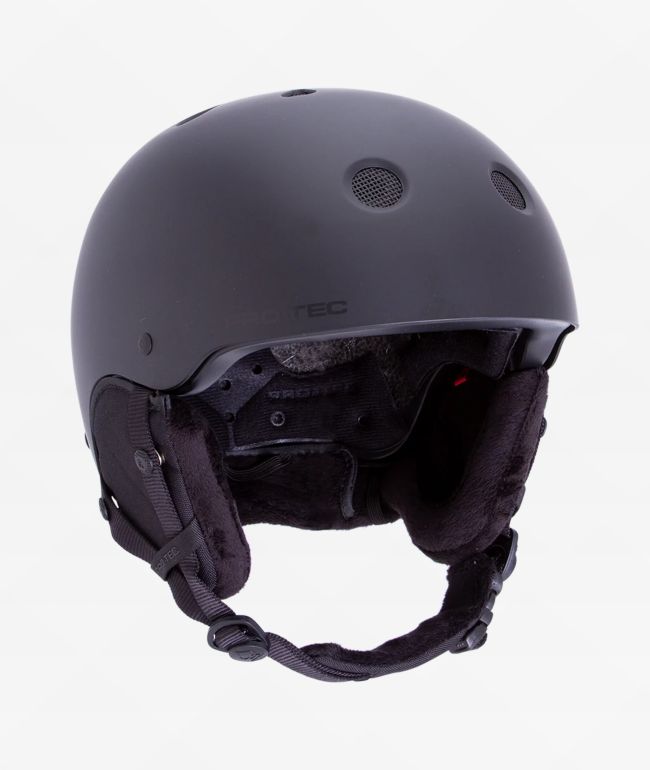 Protec Stealth Black Snowboard Helmet - Pro-Tec