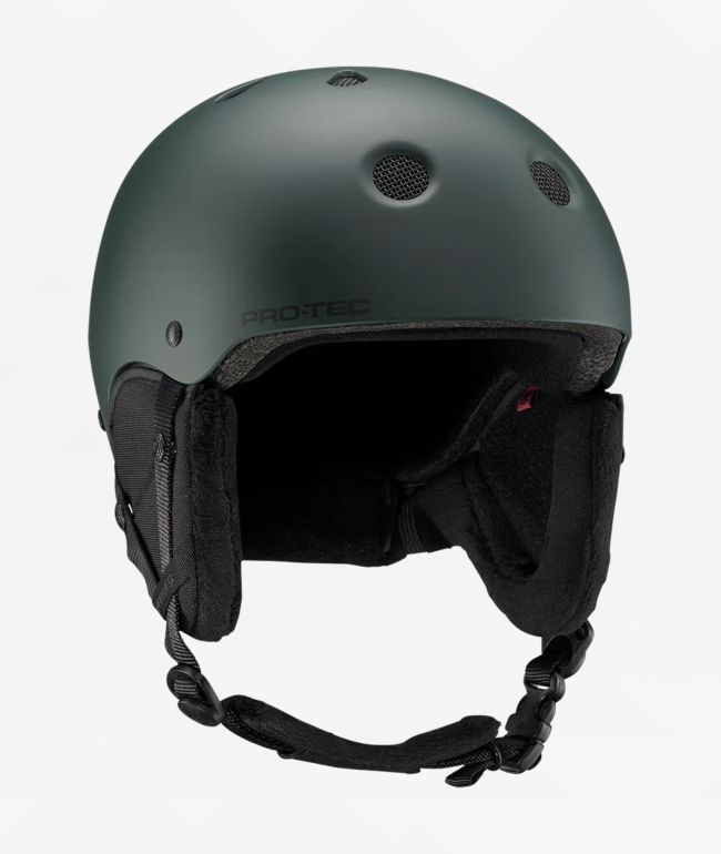 Protec Stealth Matte Fir Snowboard Helmet - Pro-Tec