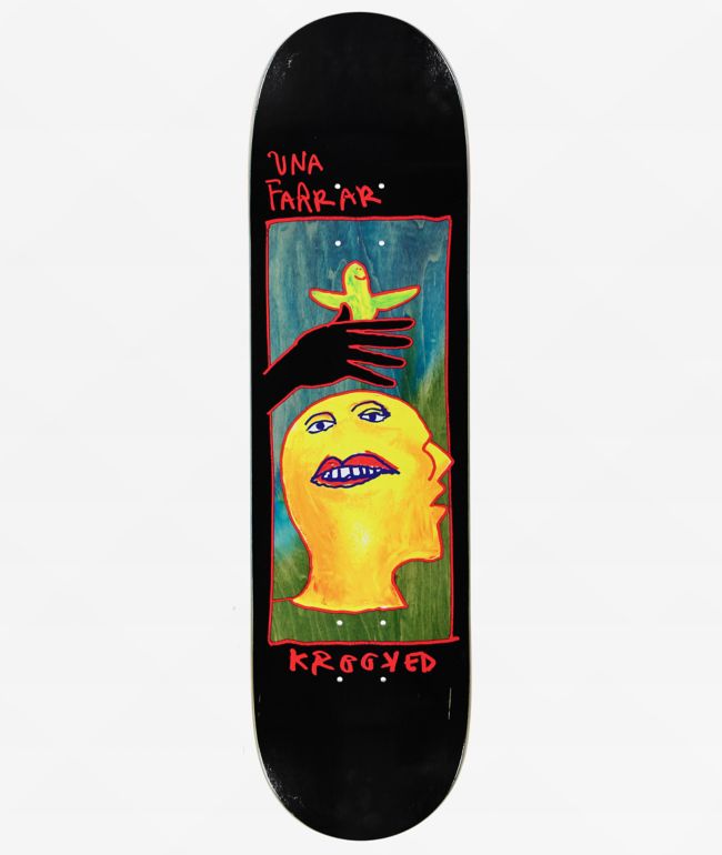 Krooked Una Teeth 8.28" Skateboard Deck - Krooked Skateboards