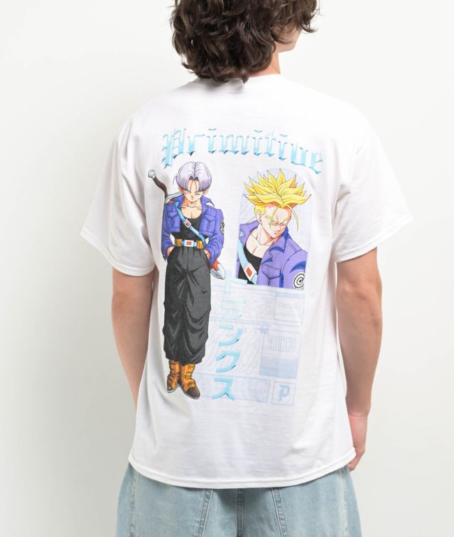 Prmitive x Dragon Ball Z Wish Dirty P White T-Shirt | Zumiez