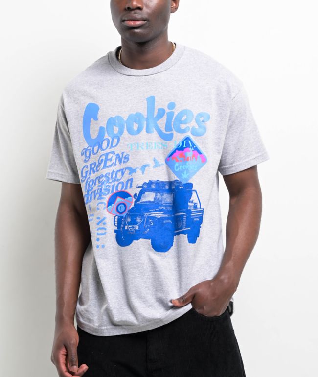 Cookies Tree Division Heather Grey T-Shirt - Cookies Clothing