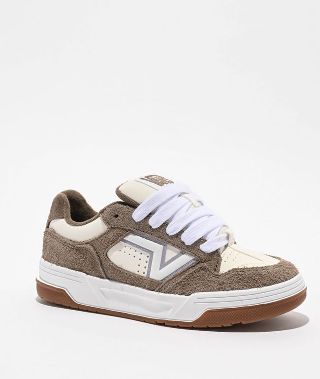 Vans Upland Tri-Tone Walnut Brown Skate Shoes - Vans