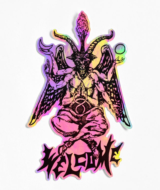 Welcome Bapholit Sticker - Welcome Skateboards