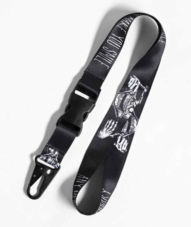Any Means Necessary Smile Lanyard - Any Means Necessary