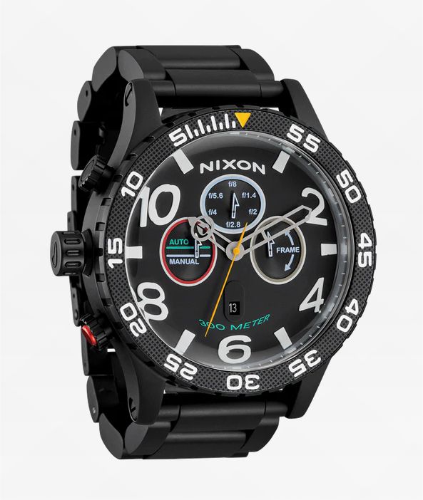 Nixon 51-30 Chrono Fisheye Super Black Analog Watch - Nixon Watches