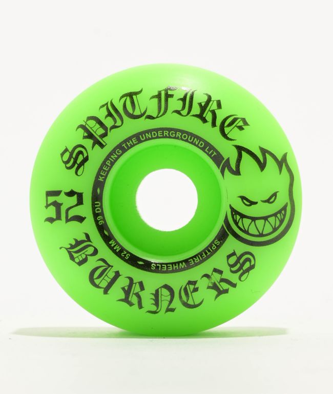 Spitfire Burners 54MM 99A Black Wheels Set | eBay