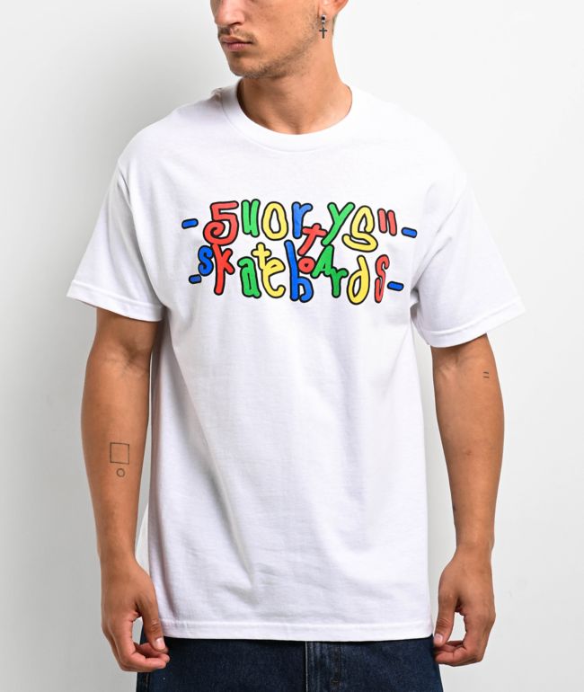 Shorty's F.U. Logo White T-Shirt - Shorty's