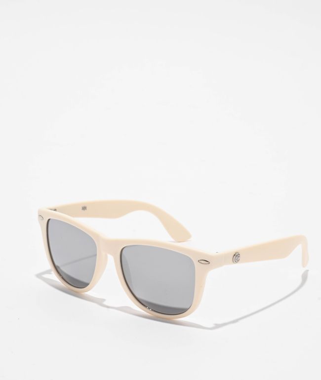 Empyre Quinn Branded White & Silver Sunglasses - Empyre