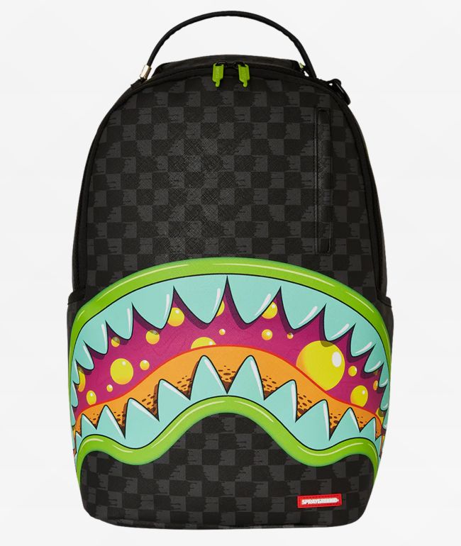 Sprayground Slime Takeover Black Backpack - Sprayground
