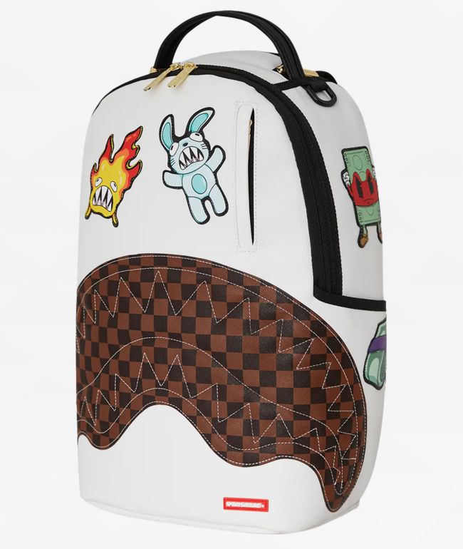 Sprayground Paris Patch Checker Backpack - Sprayground