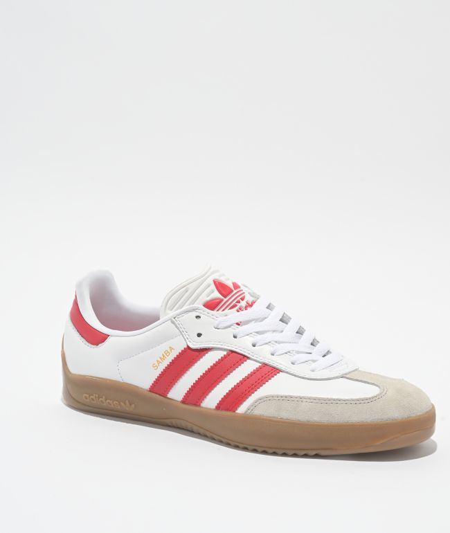 adidas Aloha Super Fox Red & Black Skate Shoes | Zumiez