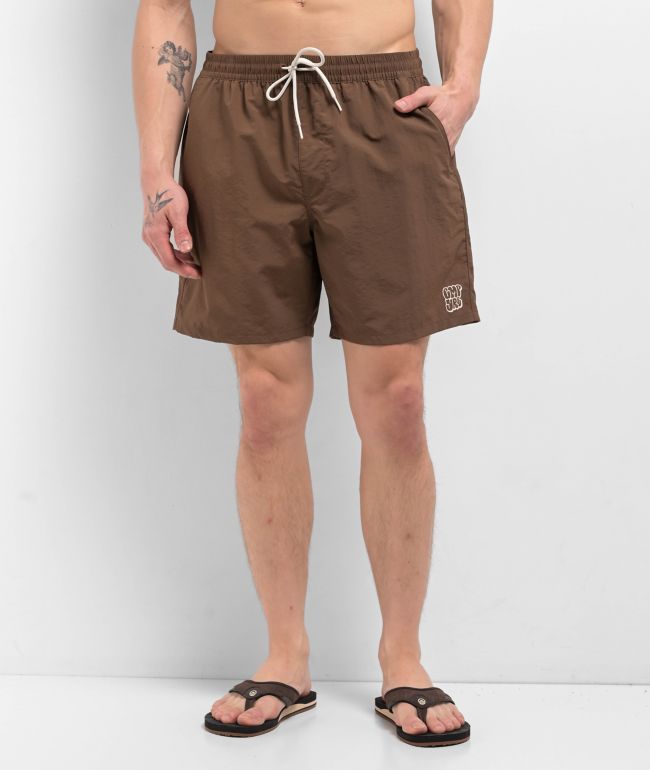 Empyre Floater Brown Board Shorts - Empyre