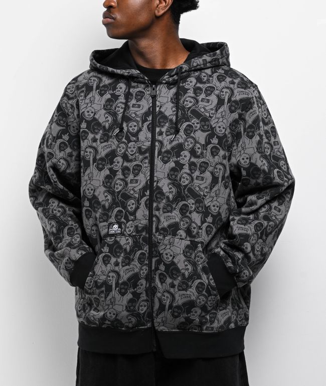 トップス ACLENT Pigment compact zip hoodie Heather Maddie Zip Up Sweatshirt – Cinq à Sept