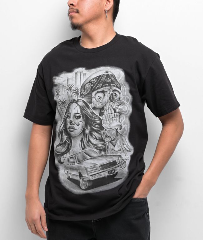 Key Street x Nissan 300ZX Black T-Shirt | Zumiez