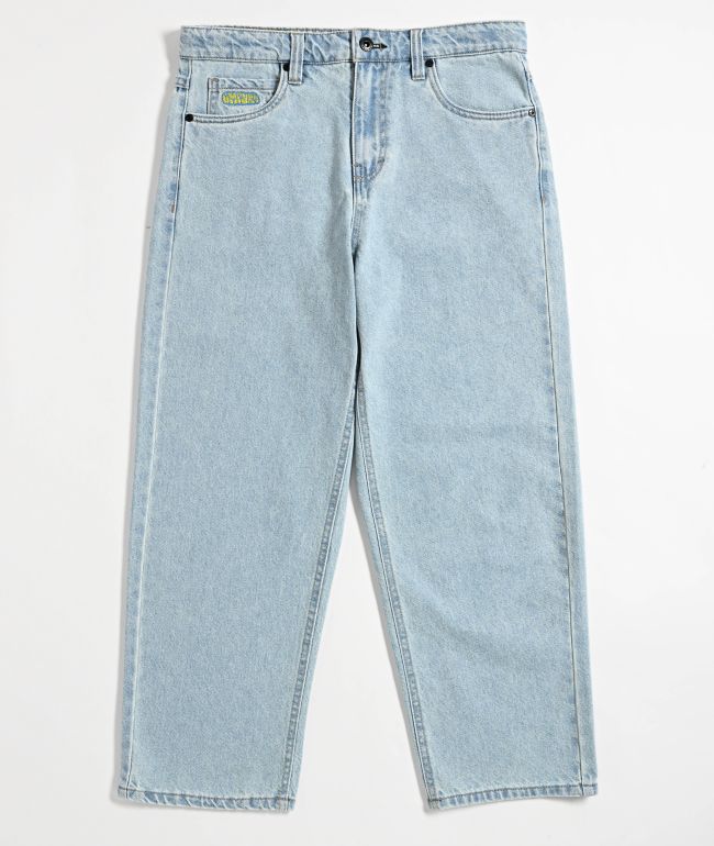 Empyre Kids Colby Light Blue Ultra Loose Denim Skate Jeans - Empyre