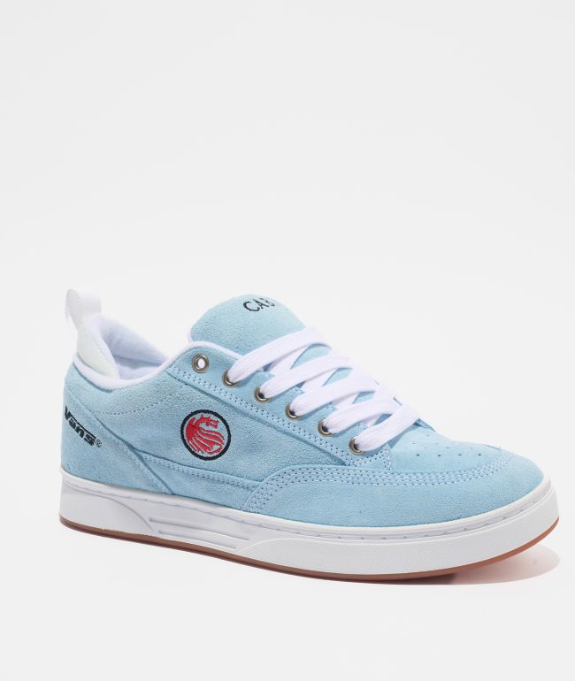 Vans Skate Cab 4 Baby Blue Skate Shoes - Vans
