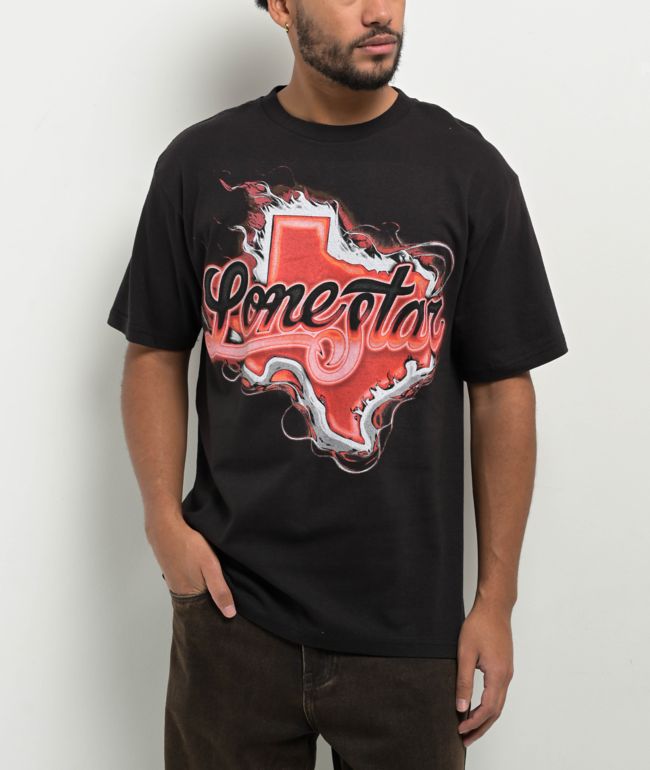 Lonestar by That Mexican OT Don’t Mess Black T-Shirt - Lonestar