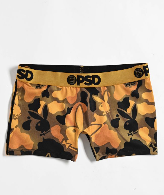 PSD x Playboy Silk Gold Boyshort Underwear - PSD Underwear