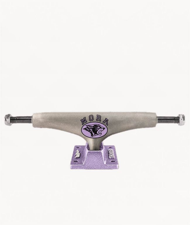 Thunder Nora Campus Pro Purple & Silver 147 Skateboard Truck - Thunder Trucks