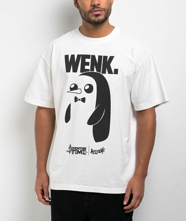 Adventure Time x Welcome Gunter White T-Shirt - Welcome Skateboards