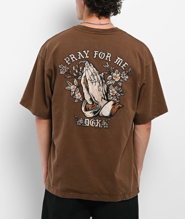 DGK Saint Brown Wash T-Shirt - DGK