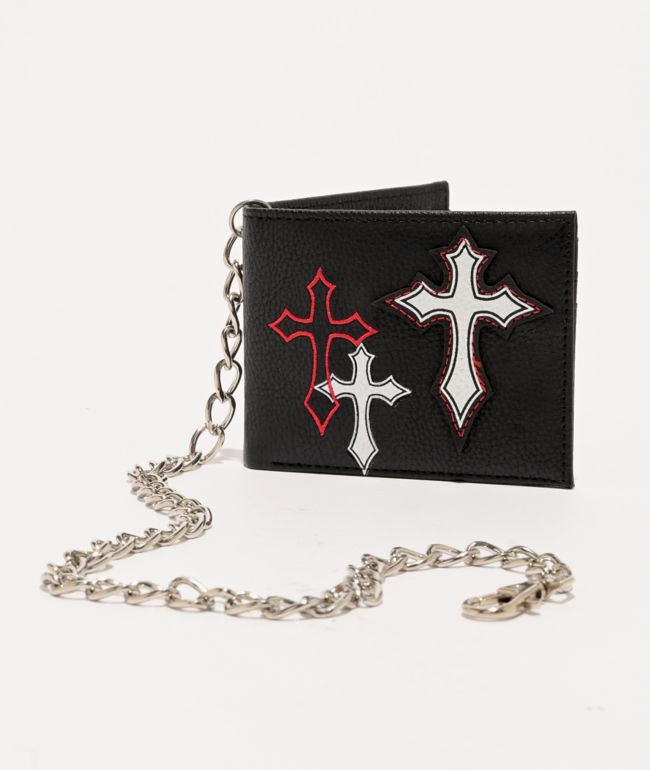 Ninth Hall Signal Black Chain Wallet - Ninth Hall