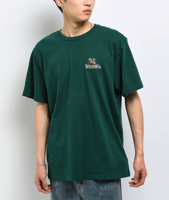 Brixton Inwood Deep Emerald T-Shirt - Brixton