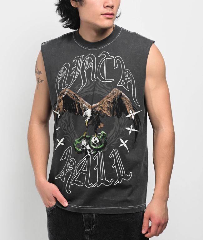 Ninth Hall Alpha Black Tank Top - Ninth Hall