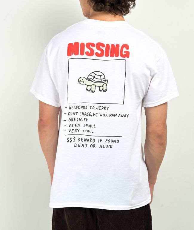A.LAB Jerry Turtle White T-Shirt - A.LAB