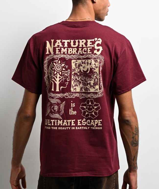 Dravus Ultimate Escape Dark Red T-Shirt - Dravus