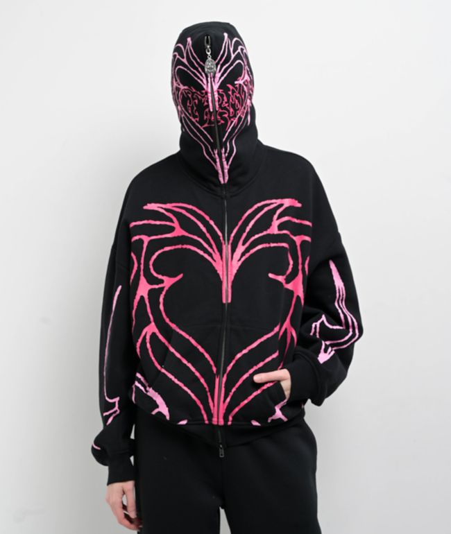Vitriol Lenexa Black Zip Hoodie - Vitriol