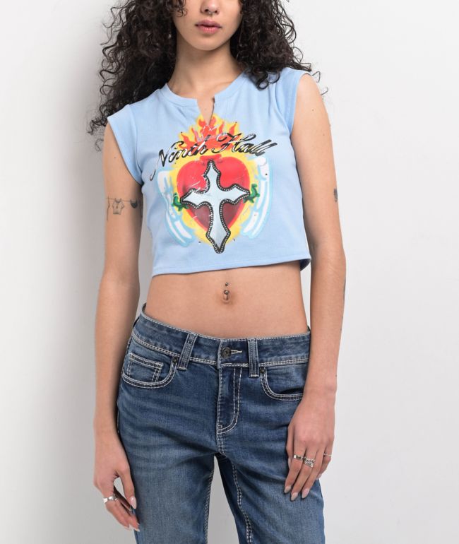トップス Melt the lady  nuance cropped tops Buy Stylish and Trending Women's Crop Tops, joggers set